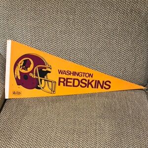 Washington Redskins NFL Pennant - Yellow and Burgundy
